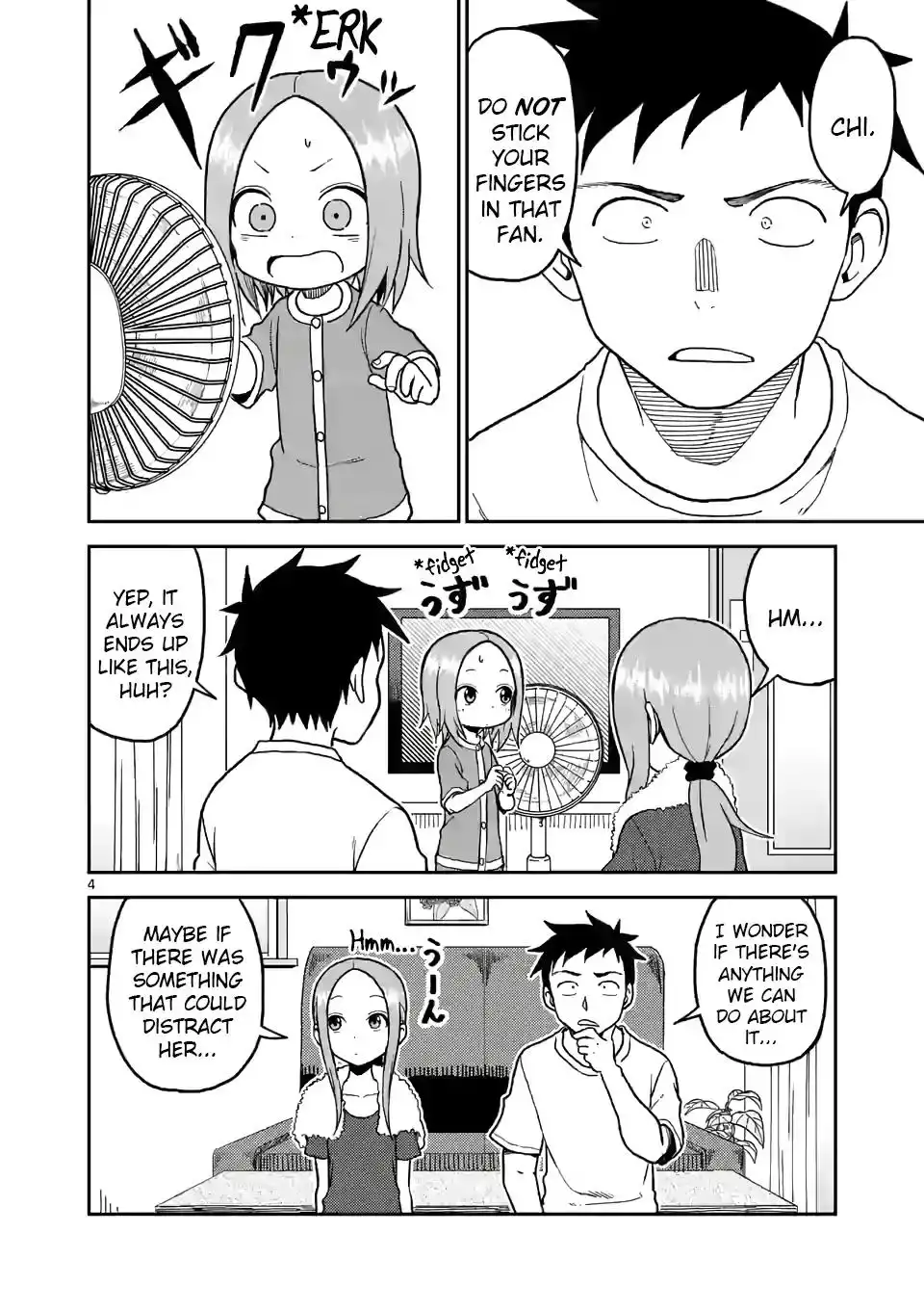 Karakai Jouzu no (Moto) Takagi-san Chapter 104 4